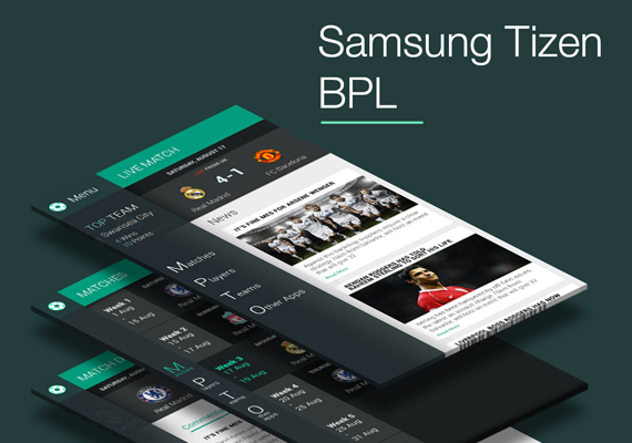 Samsung Tizen Phone apps for BPL